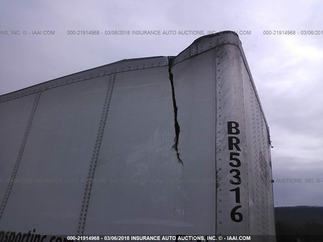 1JJV532D9JL046880 - 2018 WABASH NATIONAL CORP DRY VAN  WHITE photo 6