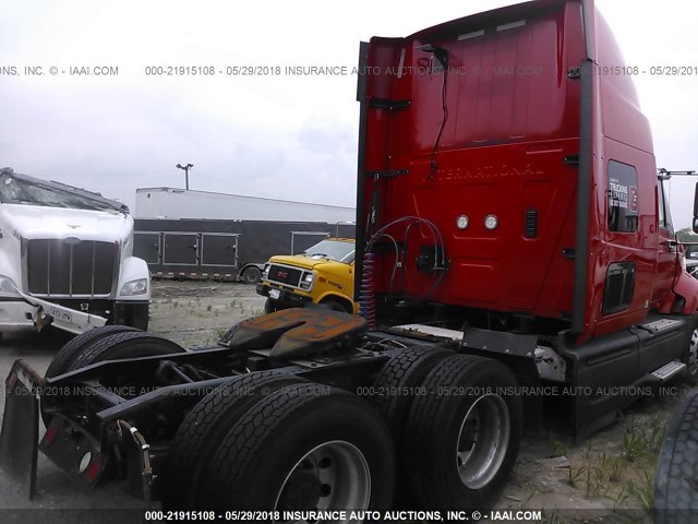 1HSDJSJR2DJ242206 - 2013 INTERNATIONAL PROSTAR RED photo 4