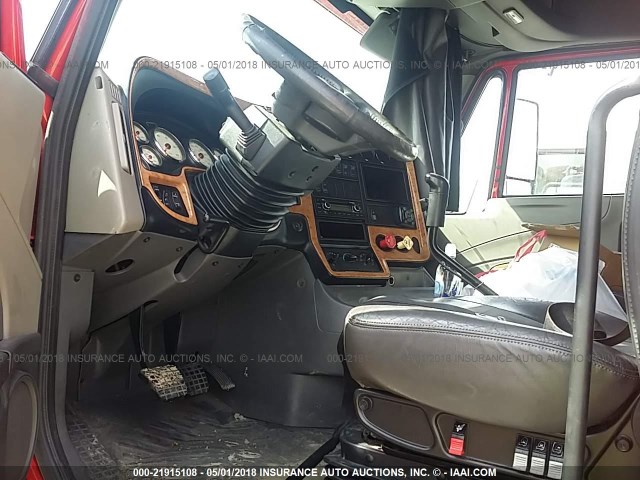 1HSDJSJR2DJ242206 - 2013 INTERNATIONAL PROSTAR أحمر صورة 5