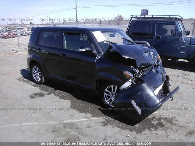 JTLZE4FE0CJ014793 - 2012 TOYOTA SCION XB BLACK photo 1