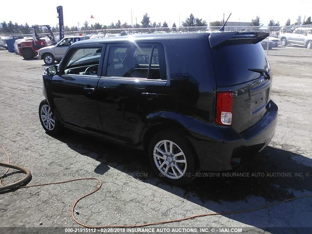JTLZE4FE0CJ014793 - 2012 TOYOTA SCION XB BLACK photo 3