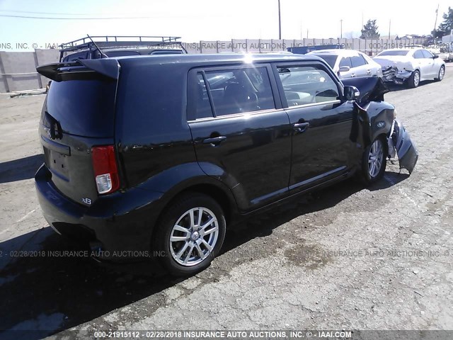 JTLZE4FE0CJ014793 - 2012 TOYOTA SCION XB BLACK photo 4
