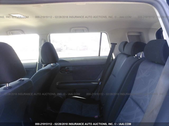 JTLZE4FE0CJ014793 - 2012 TOYOTA SCION XB BLACK photo 8