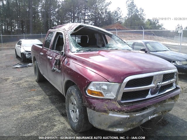 1D7RB1GP5BS541424 - 2011 DODGE RAM 1500 RED photo 6