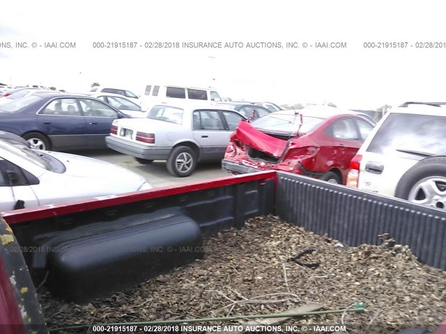 1N6ND16S1GC426195 - 1986 NISSAN D21 KING CAB RED photo 8