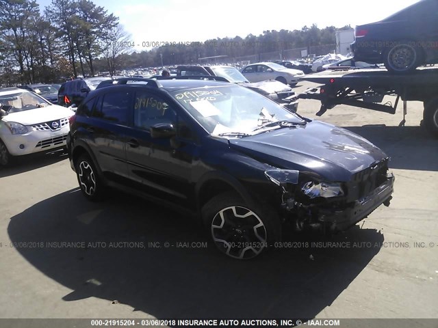JF2GPABC9HH233946 - 2017 SUBARU CROSSTREK PREMIUM შავი ფოტო 1