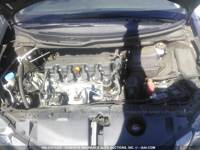 2HGFB2F93DH511839 - 2013 HONDA CIVIC EXL BROWN photo 10