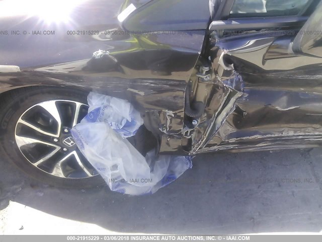 2HGFB2F93DH511839 - 2013 HONDA CIVIC EXL BROWN photo 6