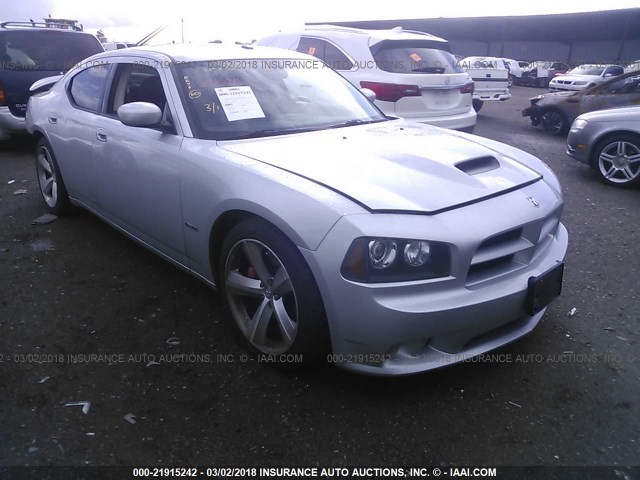 2B3LA73W19H533116 - 2009 DODGE CHARGER SRT-8 SILVER photo 1