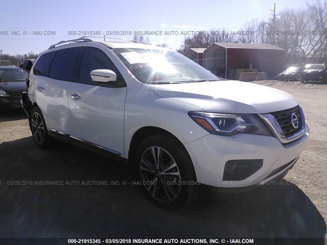 5N1DR2MM2HC902686 - 2017 NISSAN PATHFINDER S/SV/SL/PLATINUM 白色 照片 1