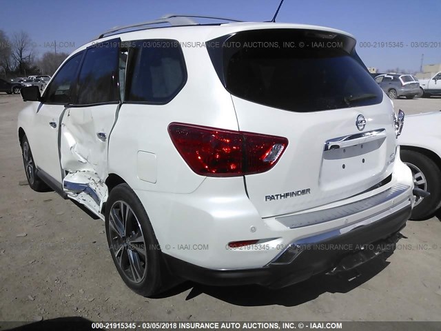 5N1DR2MM2HC902686 - 2017 NISSAN PATHFINDER S/SV/SL/PLATINUM 白色 照片 3
