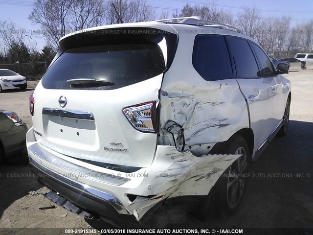 5N1DR2MM2HC902686 - 2017 NISSAN PATHFINDER S/SV/SL/PLATINUM 白色 照片 4