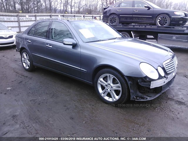 WDBUF87J86X191498 - 2006 MERCEDES-BENZ E 350 4MATIC GRAY photo 1