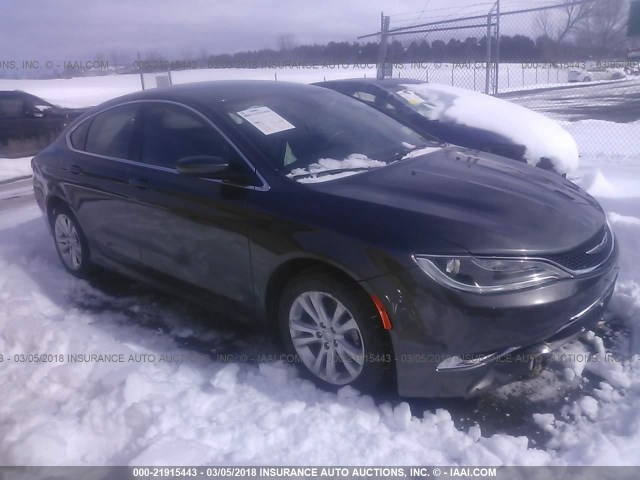 1C3CCCAB4GN159546 - 2016 CHRYSLER 200 LIMITED GRAY photo 1