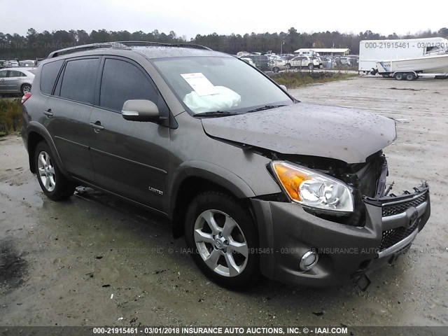 JTMBK31V595072410 - 2009 TOYOTA RAV4 LIMITED BROWN photo 1