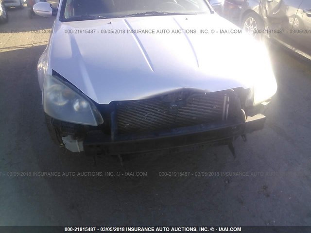 1N4AL11D15N402824 - 2005 NISSAN ALTIMA S/SL SILVER photo 6