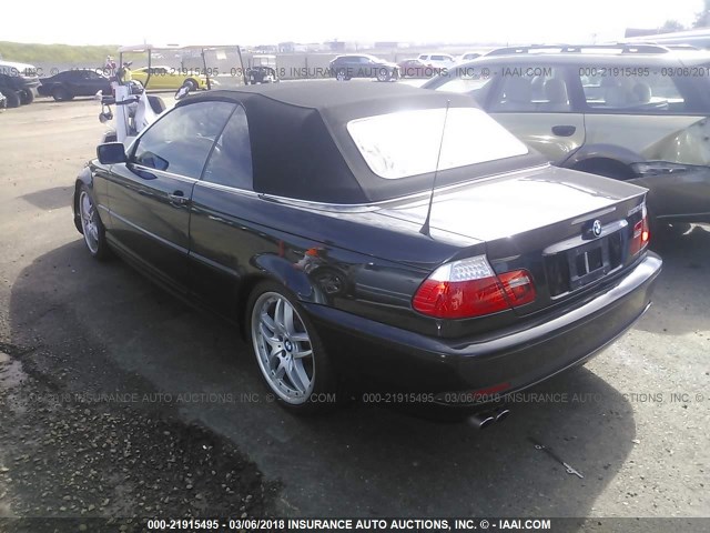 WBABW53456PZ39662 - 2006 BMW 330 CI BLACK photo 3