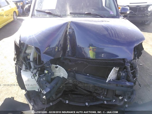 JTLZE4FE2DJ036263 - 2013 TOYOTA SCION XB Dark Blue photo 6