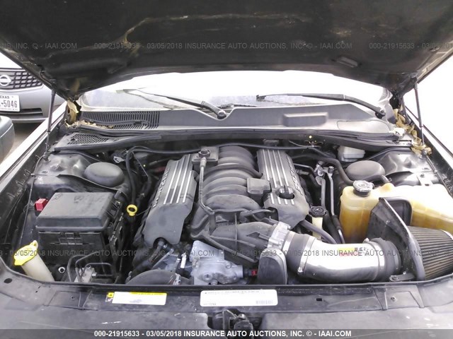 2B3CJ7DJXBH593257 - 2011 DODGE CHALLENGER SRT-8 黑色 照片 10