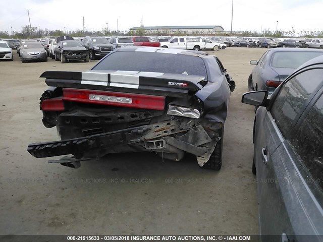 2B3CJ7DJXBH593257 - 2011 DODGE CHALLENGER SRT-8 黑色 照片 4