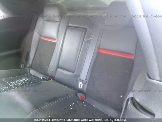 2B3CJ7DJXBH593257 - 2011 DODGE CHALLENGER SRT-8 黑色 照片 8