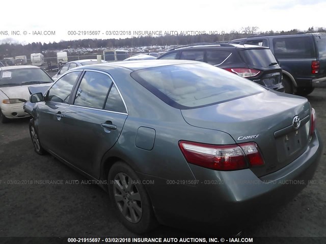 4T1BK46K57U543846 - 2007 TOYOTA CAMRY NEW GENERAT LE/XLE/SE Light Blue photo 3