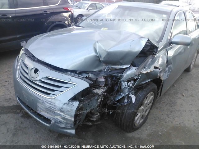 4T1BK46K57U543846 - 2007 TOYOTA CAMRY NEW GENERAT LE/XLE/SE Light Blue photo 6