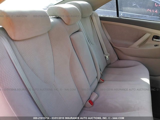 4T1BF3EK3BU130025 - 2011 TOYOTA CAMRY SE/LE/XLE GRAY photo 8