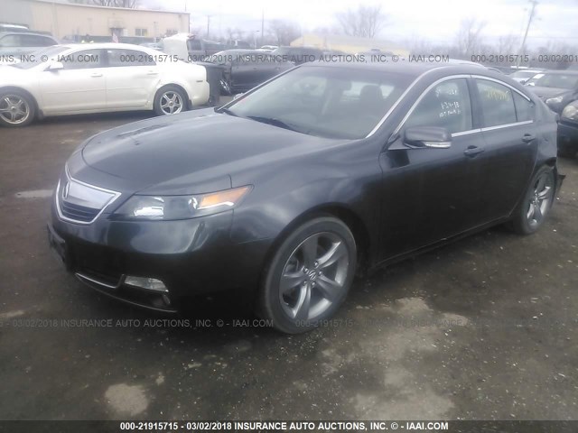 19UUA9F59EA002693 - 2014 ACURA TL TECH BLACK photo 2