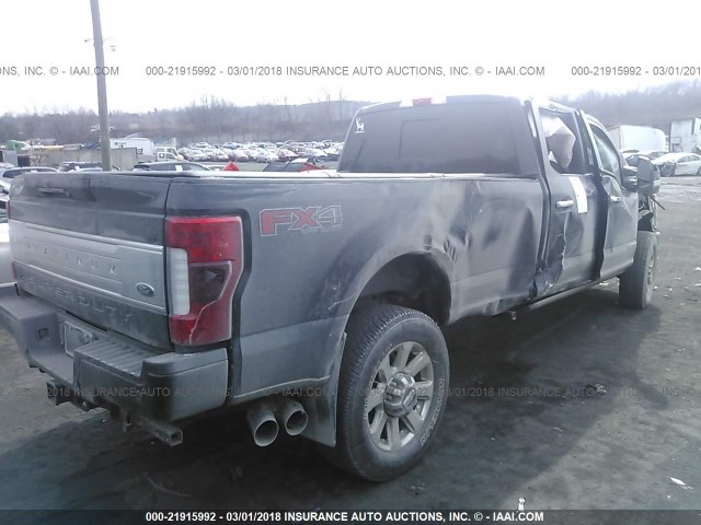 1FT8W3BT2HEB21444 - 2017 FORD F350 SUPER DUTY Unknown photo 4
