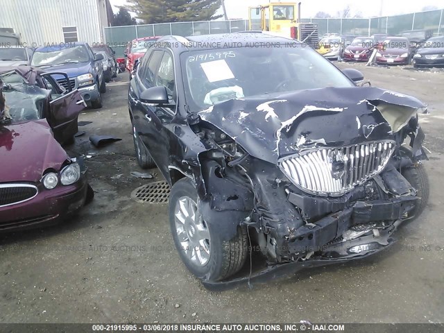 5GAKVCED5BJ337236 - 2011 BUICK ENCLAVE CXL 黑色 照片 1