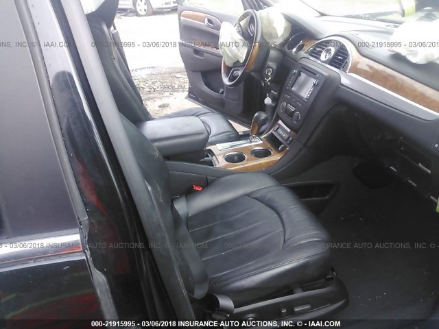 5GAKVCED5BJ337236 - 2011 BUICK ENCLAVE CXL 黑色 照片 5