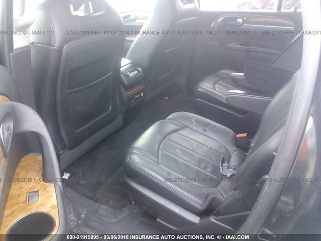 5GAKVCED5BJ337236 - 2011 BUICK ENCLAVE CXL 黑色 照片 8