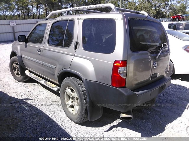 5N1ED28TX4C667114 - 2004 NISSAN XTERRA XE/SE GRAY photo 3