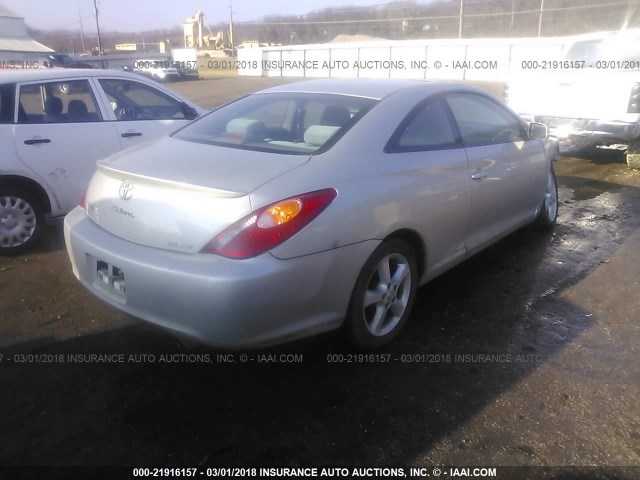 4T1CA38PX6U102318 - 2006 TOYOTA CAMRY SOLARA SE/SLE SILVER photo 4