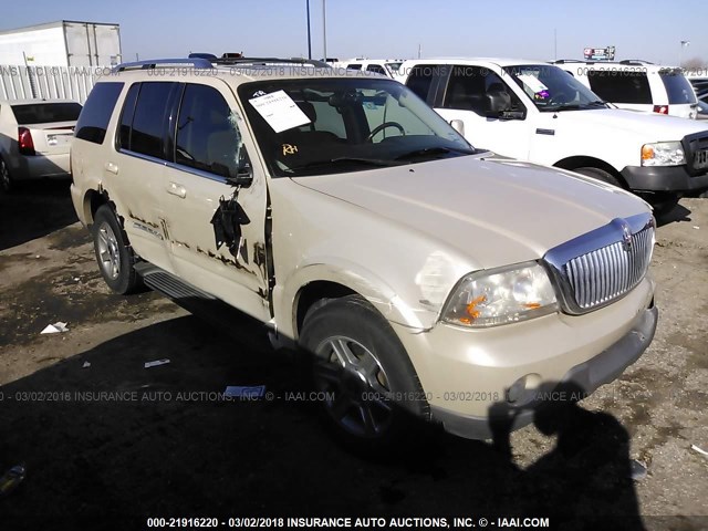 5LMEU68H95ZJ30863 - 2005 LINCOLN AVIATOR 奶油色 照片 1