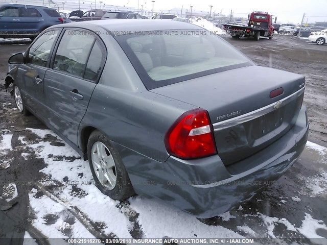 1G1ZT52885F331128 - 2005 CHEVROLET MALIBU LS GRAY photo 3