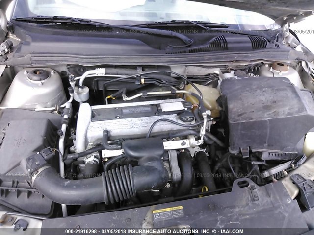 1G1ZT51F86F166540 - 2006 CHEVROLET MALIBU LT 银色 照片 10