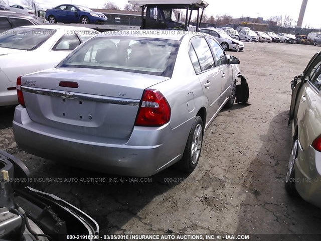 1G1ZT51F86F166540 - 2006 CHEVROLET MALIBU LT 银色 照片 4