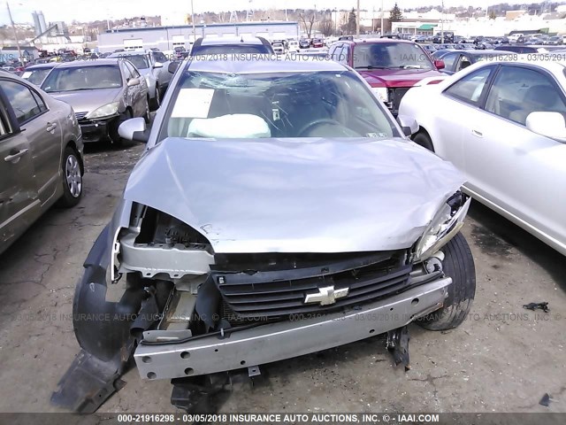 1G1ZT51F86F166540 - 2006 CHEVROLET MALIBU LT SILVER photo 6