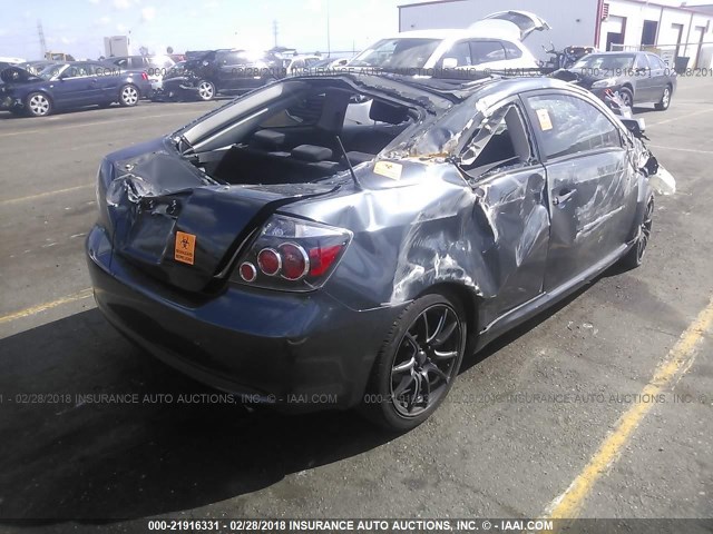 JTKDE167690290585 - 2009 TOYOTA SCION TC 灰色 照片 4