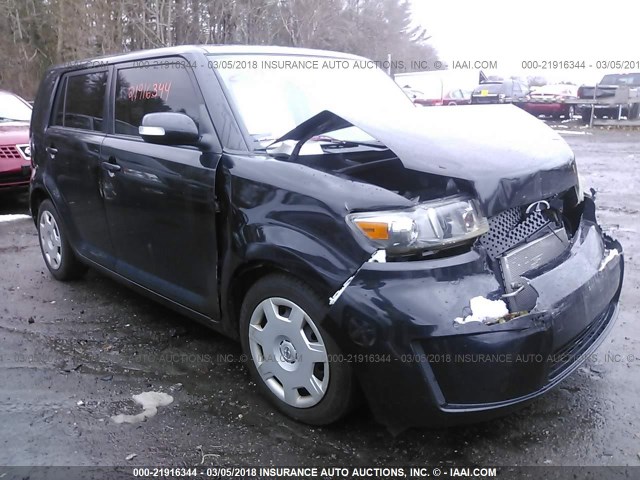 JTLKE50E191063221 - 2009 TOYOTA SCION XB შავი ფოტო 1