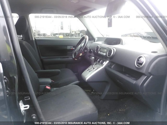 JTLKE50E191063221 - 2009 TOYOTA SCION XB შავი ფოტო 5