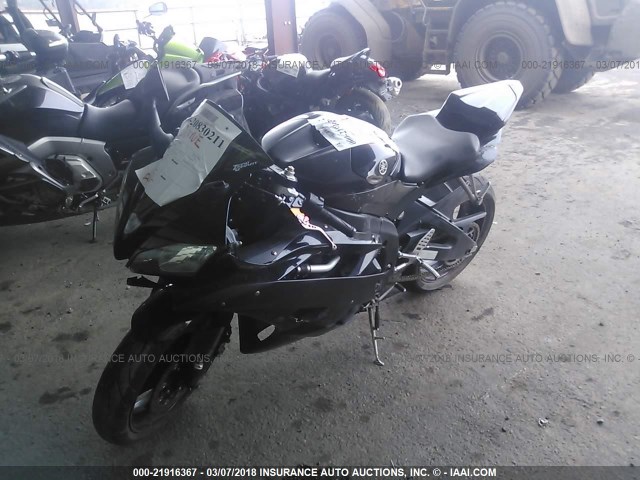 JYARJ12E66A008590 - 2006 YAMAHA YZFR6 L BLACK photo 2