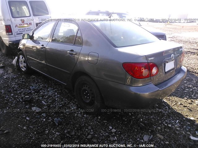 1NXBR32E66Z761783 - 2006 TOYOTA COROLLA CE/LE/S GRAY photo 3