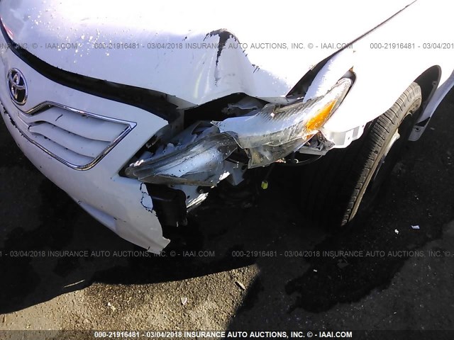 4T1BF3EK1AU544239 - 2010 TOYOTA CAMRY SE/LE/XLE WHITE photo 6