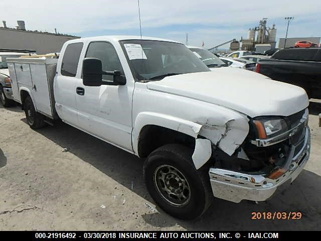 1GBHC29D27E122744 - 2007 CHEVROLET SILVERADO C2500 HEAVY DUTY WHITE photo 1