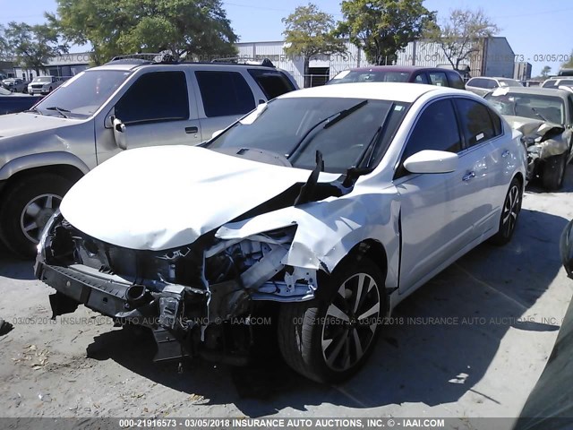 1N4AL3AP4HN323190 - 2017 NISSAN ALTIMA 2.5/S/SV/SL/SR WHITE photo 2