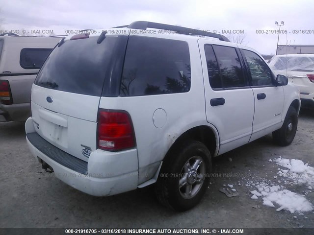 1FMZU73E55UA51730 - 2005 FORD EXPLORER XLT/XLT SPORT/NBX 白色 照片 4