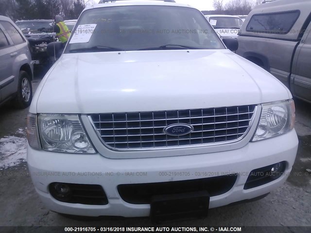 1FMZU73E55UA51730 - 2005 FORD EXPLORER XLT/XLT SPORT/NBX 白色 照片 6